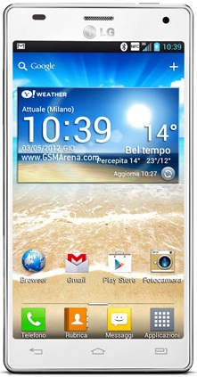 Смартфон LG Optimus 4X HD P880 White - Котово